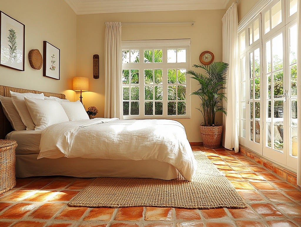 British Colonial Style Bedroom