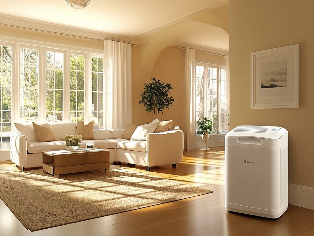 Dehumidifier in Living Room