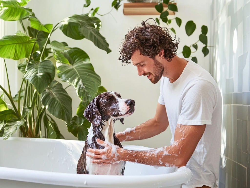 Dog Bathing