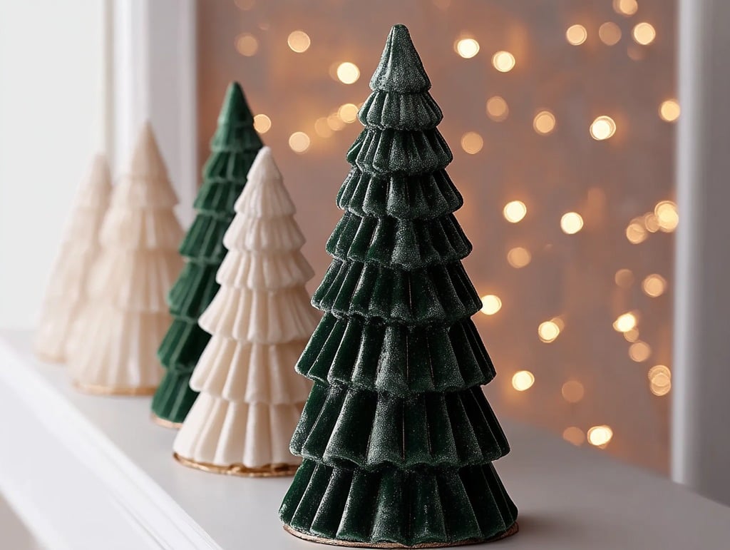 Flocked Christmas Trees - Christmas Trends of 2024