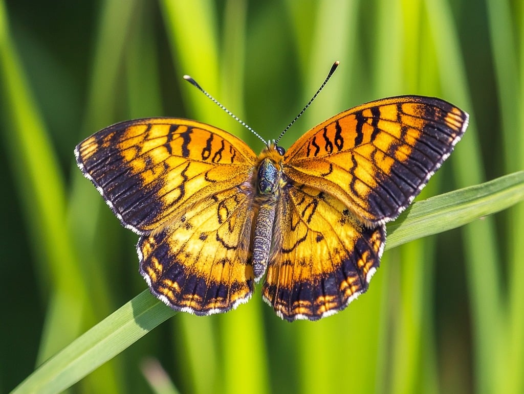 Pearl Crescent Butterfly