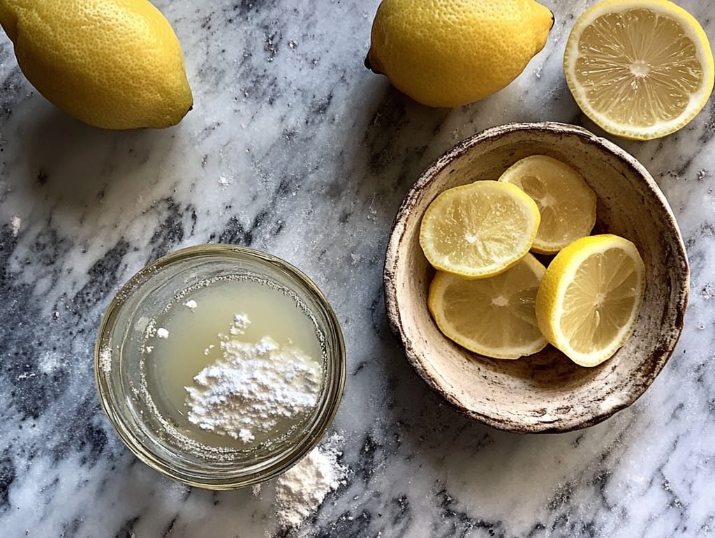 Lemon Juice and Baking Soda