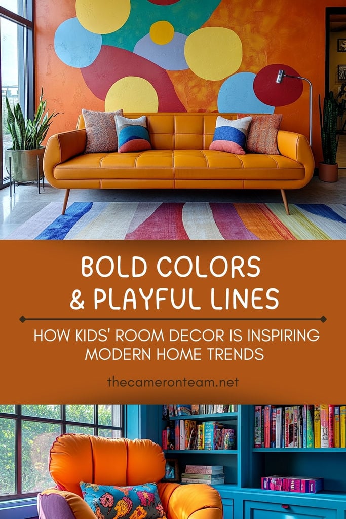 Bold Colors & Playful Lines: How Kids' Room Decor Is Inspiring Modern Home Trends