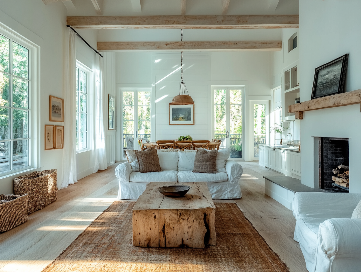 Interior of a Coastal Farmhouse