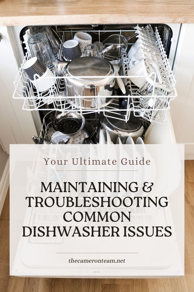 Maintaining & Troubleshooting Common Dishwasher Issues