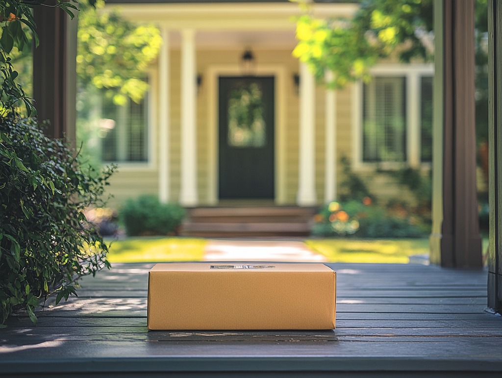 Package on Front Porch