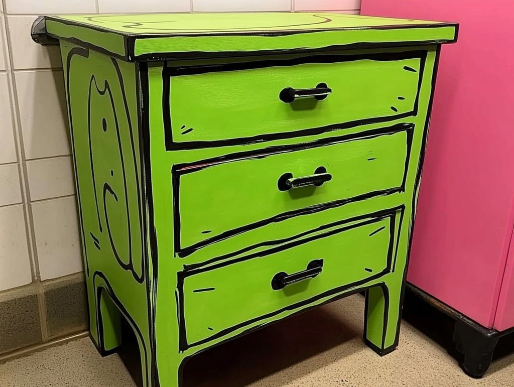 Cartoon Dresser