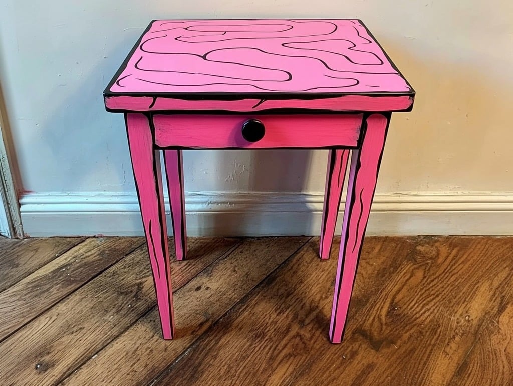 Cartoon Side Table