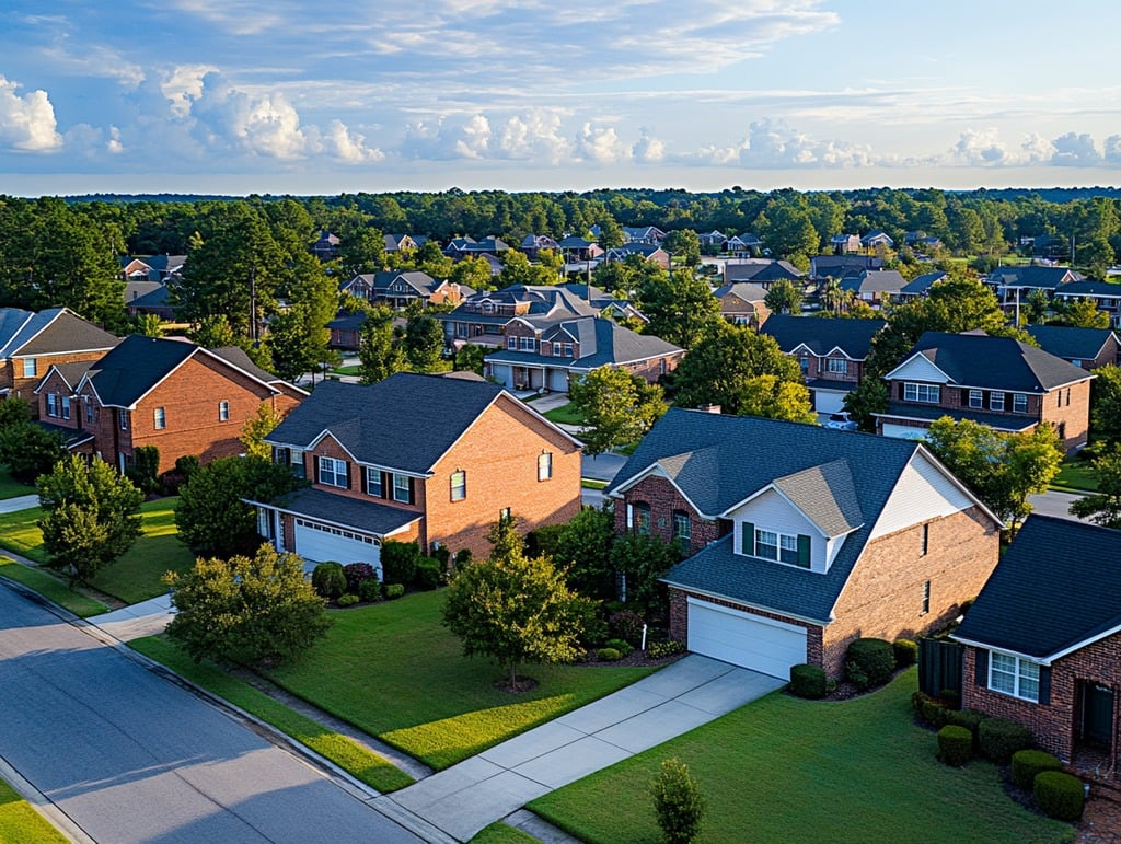 Suburb Aerial