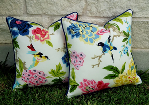 Bird Pillow - thehappyseamstress