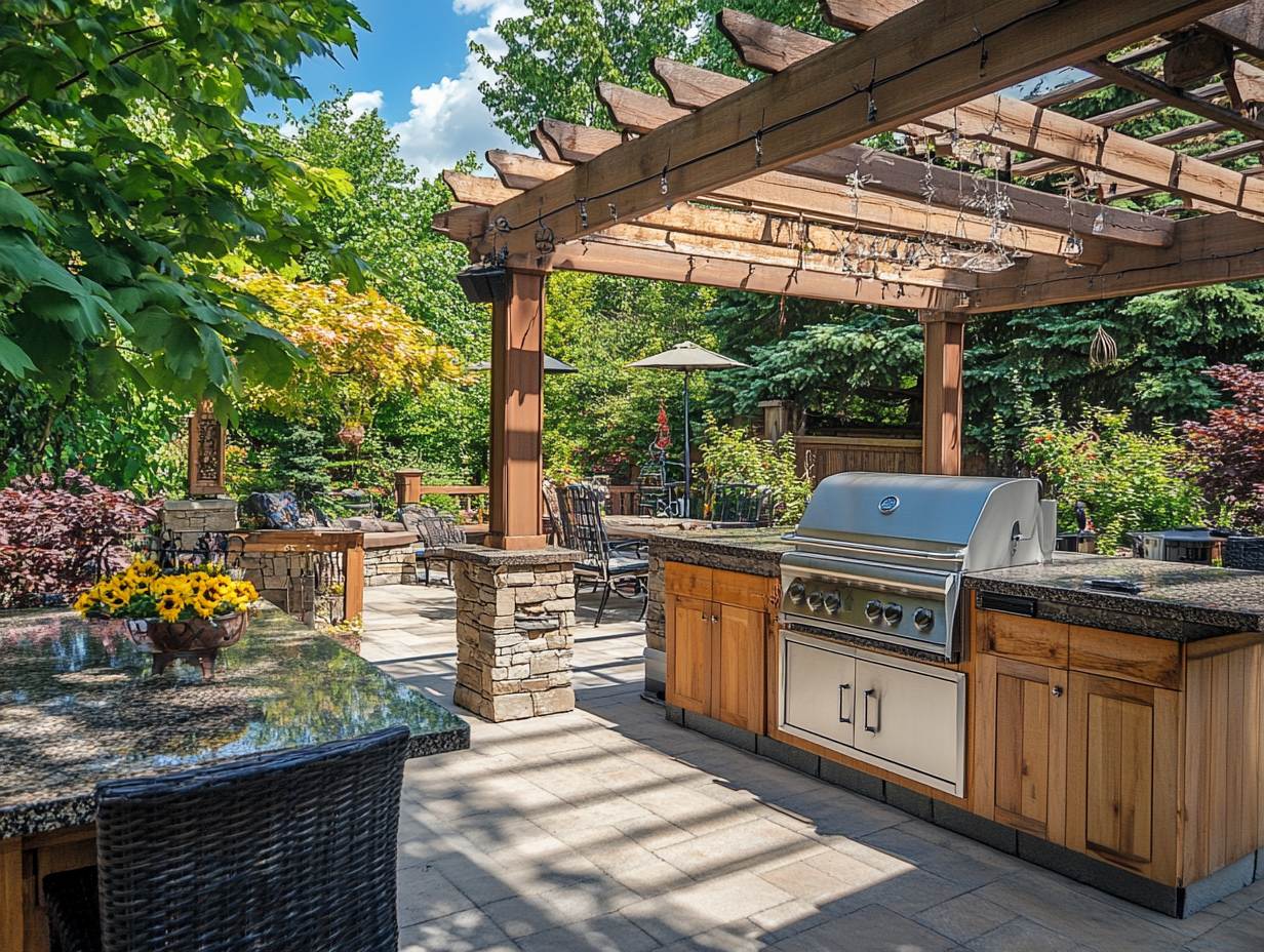 Outdoor Kitchen Area