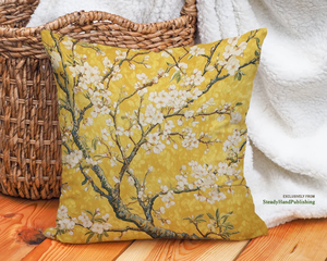 Radiant Blossom Pillow - SteadyHandPublishing