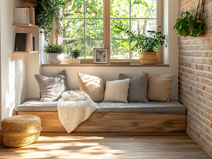 Reading Nook in Small Space