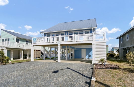 1018 W. Beach Dr., Oak Island, NC 28465 | Second-Row Beach Home