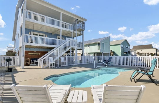 1018 W. Beach Dr., Oak Island, NC 28465 | Second-Row Beach Home