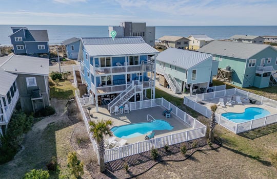 1018 W. Beach Dr., Oak Island, NC 28465 | Second-Row Beach Home