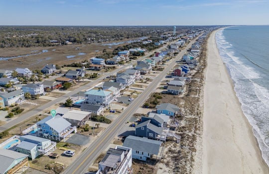 1018 W. Beach Dr., Oak Island, NC 28465 | Second-Row Beach Home