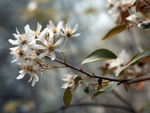 Downy Serviceberry (Amelanchier arborea var. laevis)