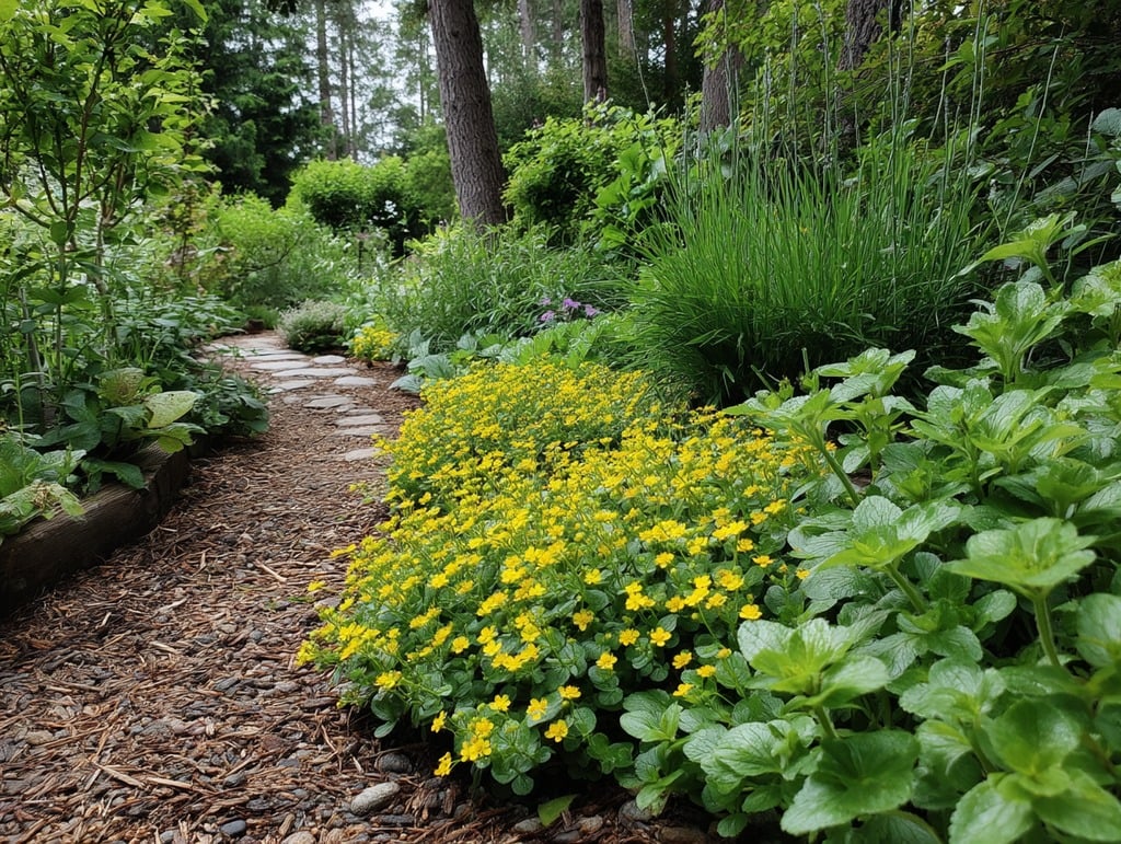 Green and Gold (Chrysogonum virginianum)