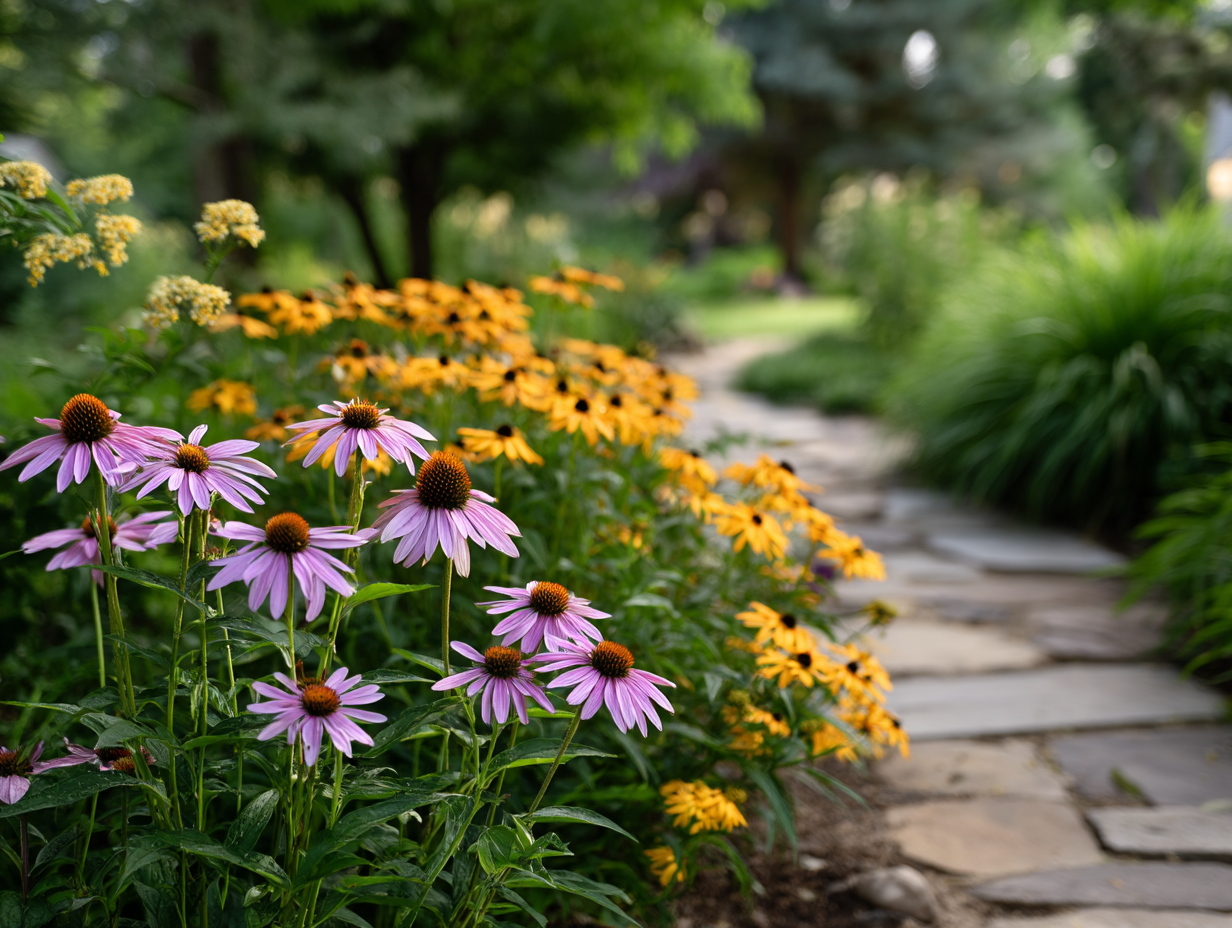 The Best North Carolina Native Plants for Bordering Walkways