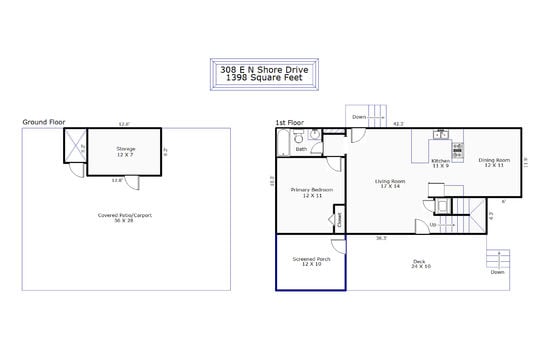 20564 - 308 E N Shore Drive-1st Floor
