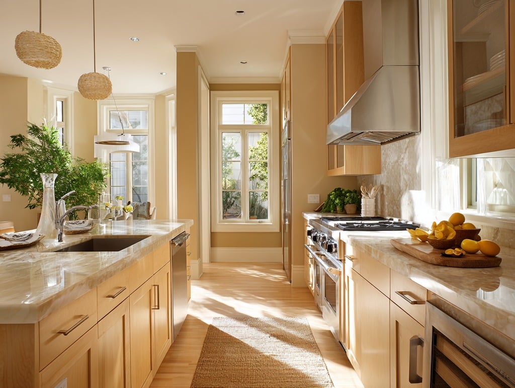 Buttery Yellow Kitchen