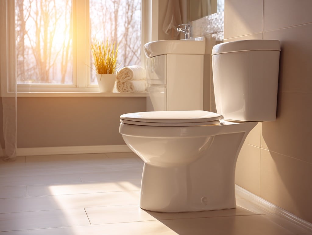 Closed Toilet Lid