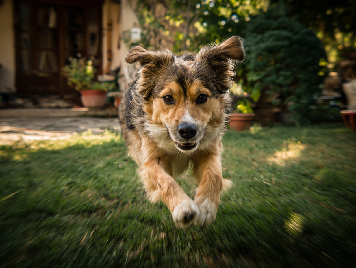 Dog Running