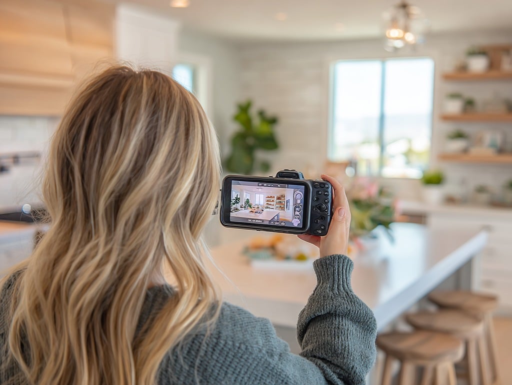 Filming at an Open House