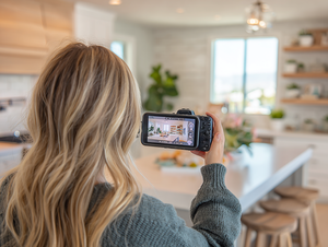 Filming at an Open House
