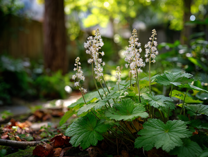 Foamflower (Tiarella cordifolia)
