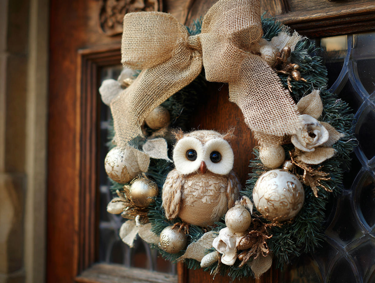 Nature-Inspired Enchanted Forest Wreath