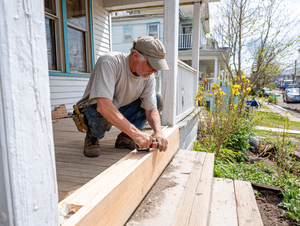 Replacing a Board on a Porch