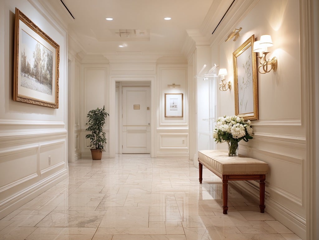 Warm White Foyer