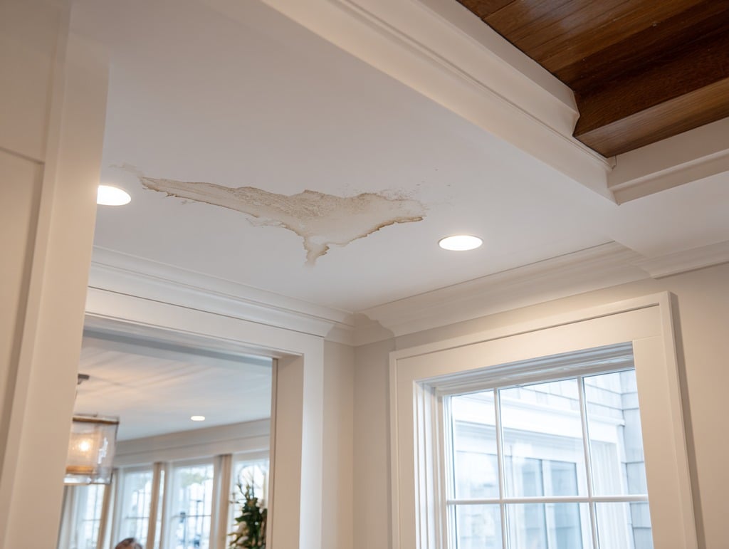 Water Stain from Leak