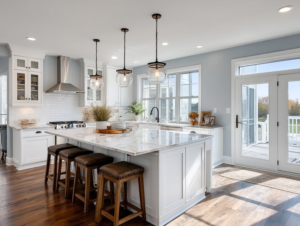Well-lit Kitchen
