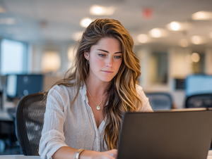 Woman Working