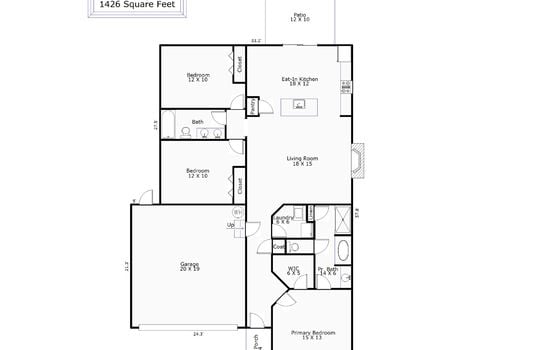 422 Old Stage Rd Floor Plan