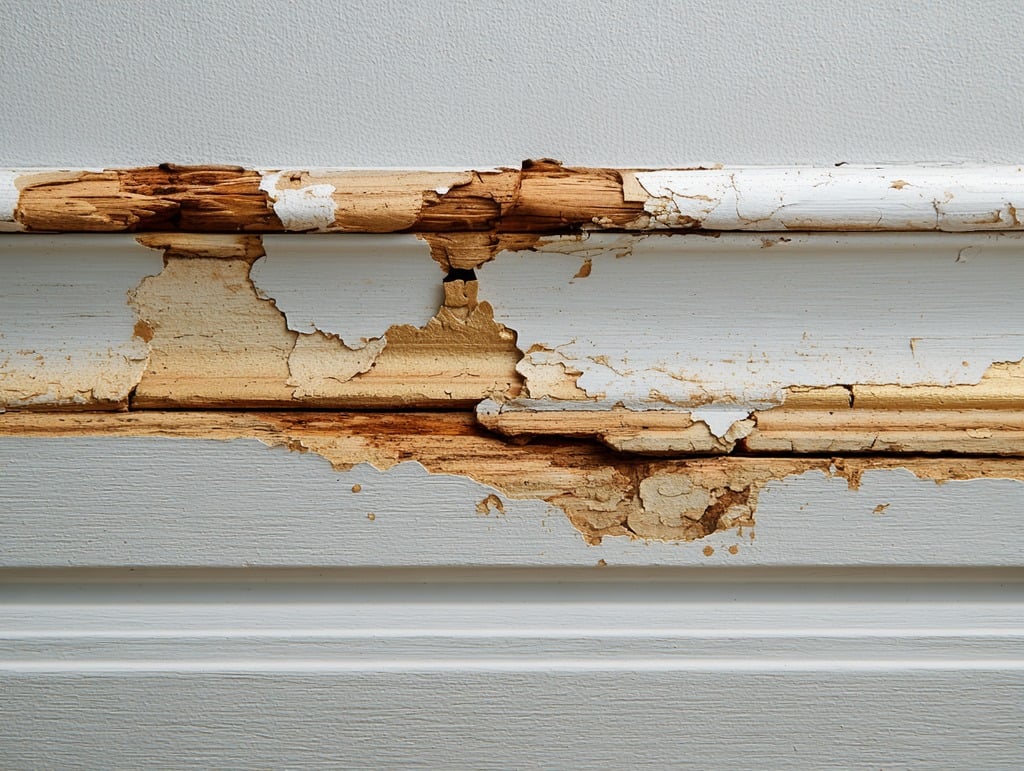 Molding Termite Damage