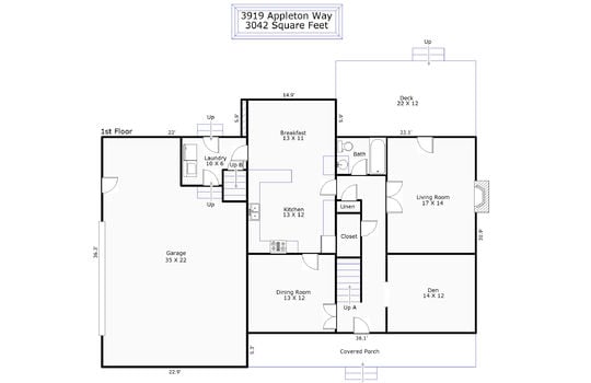 21620 - 3919 Appleton Way-1st Floor