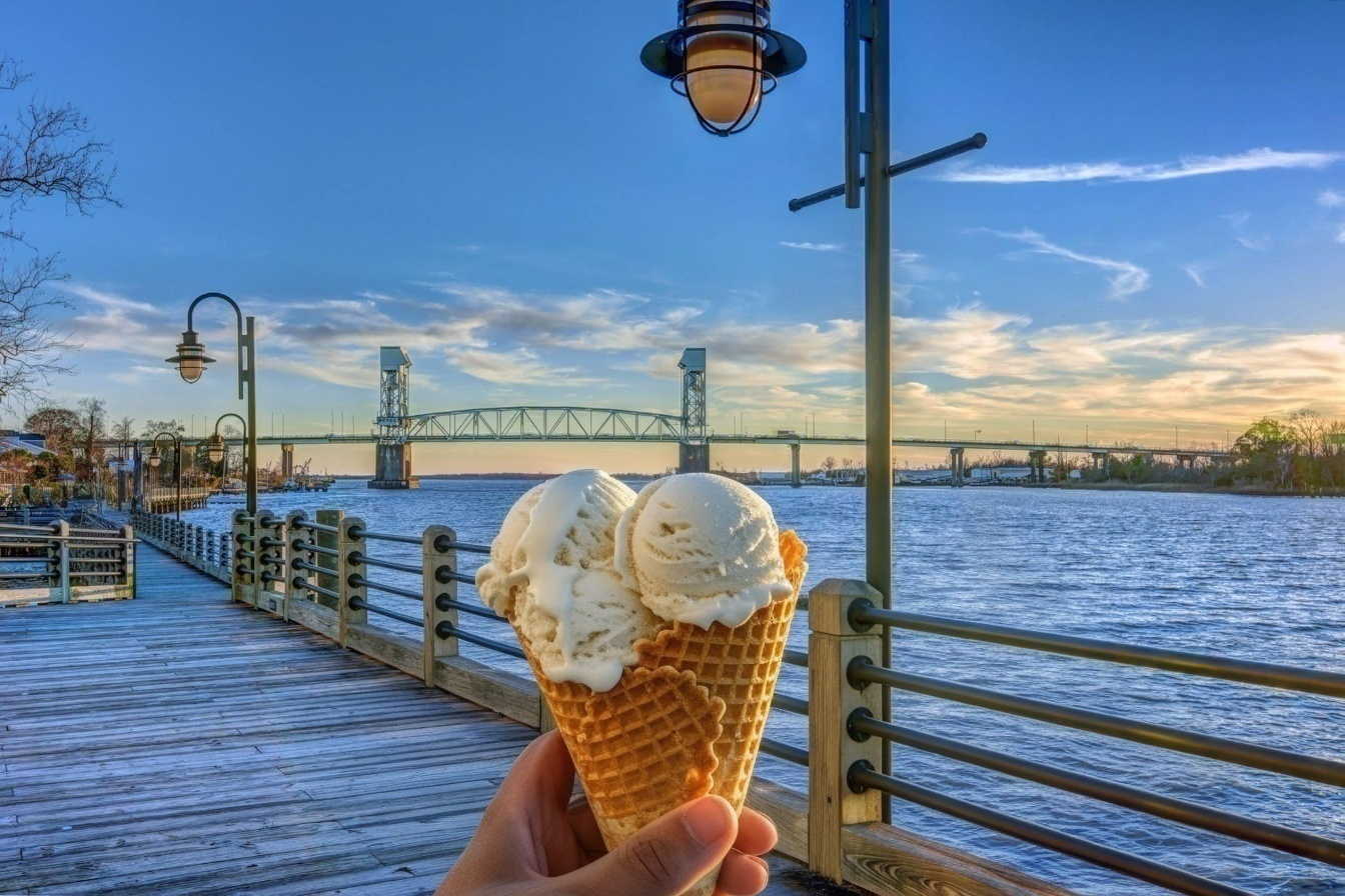 Ice Cream at the RiverWalk
