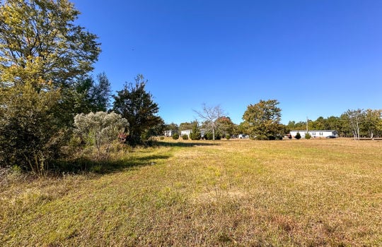 Lot back left corner facing toward right and front t