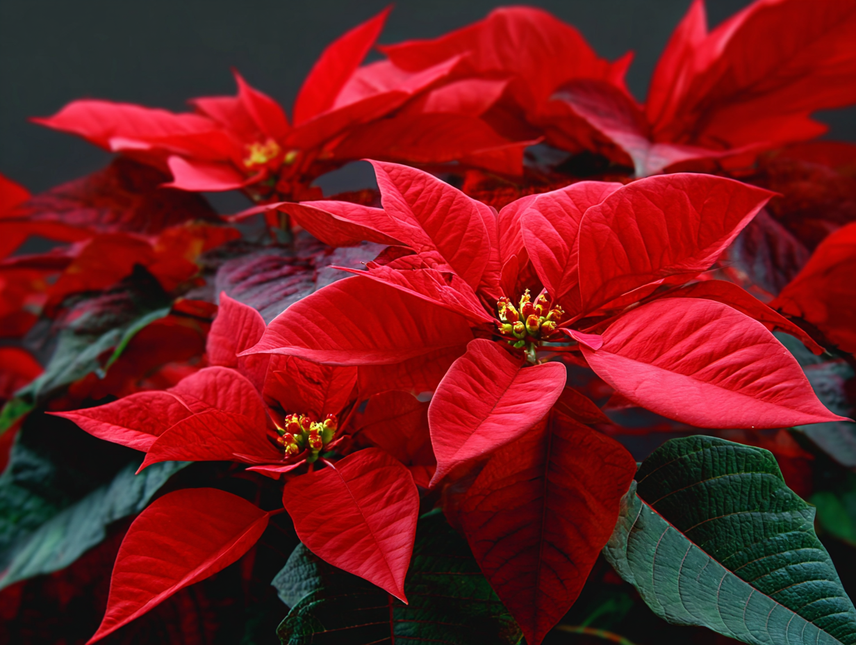 Poinsettias