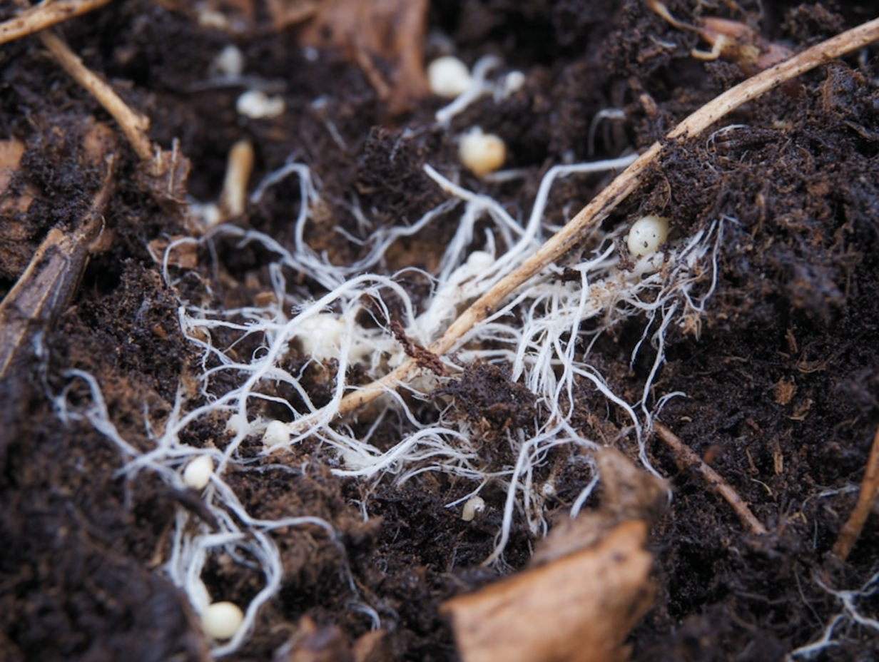 Actinomycetes - White Fungal Strands