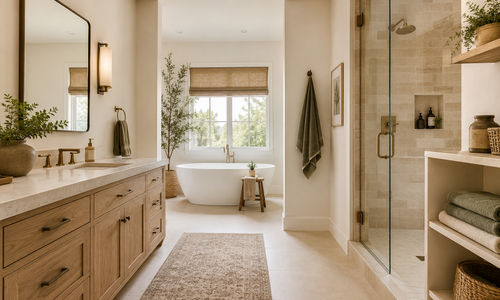 Earth Tone Bathroom Designs: Warm, Natural Ideas for Homes