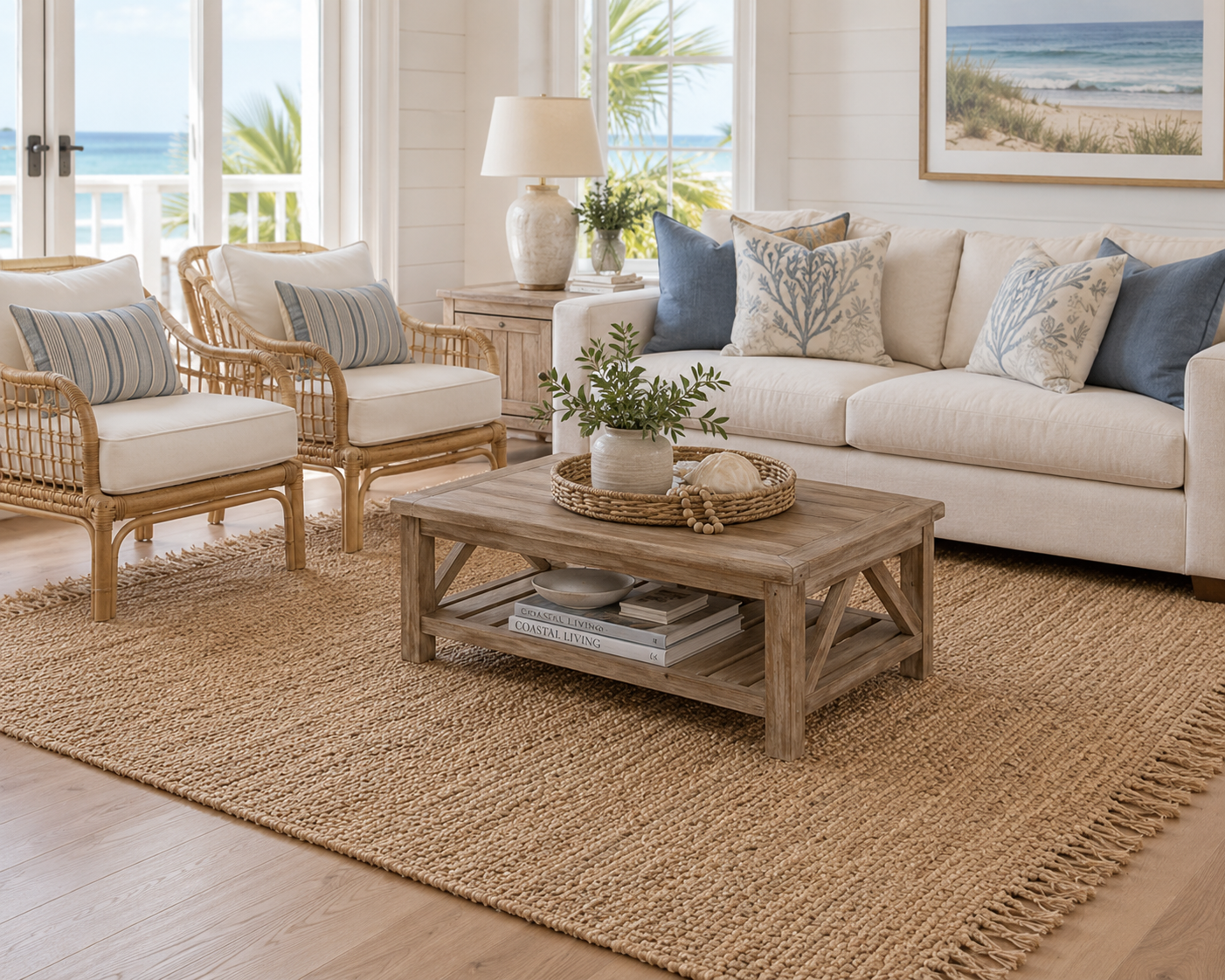 SAFAVIEH Jute Area Rug