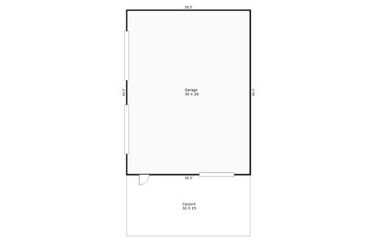 22773 - 200 Shorepoint Drive-Detached Garage