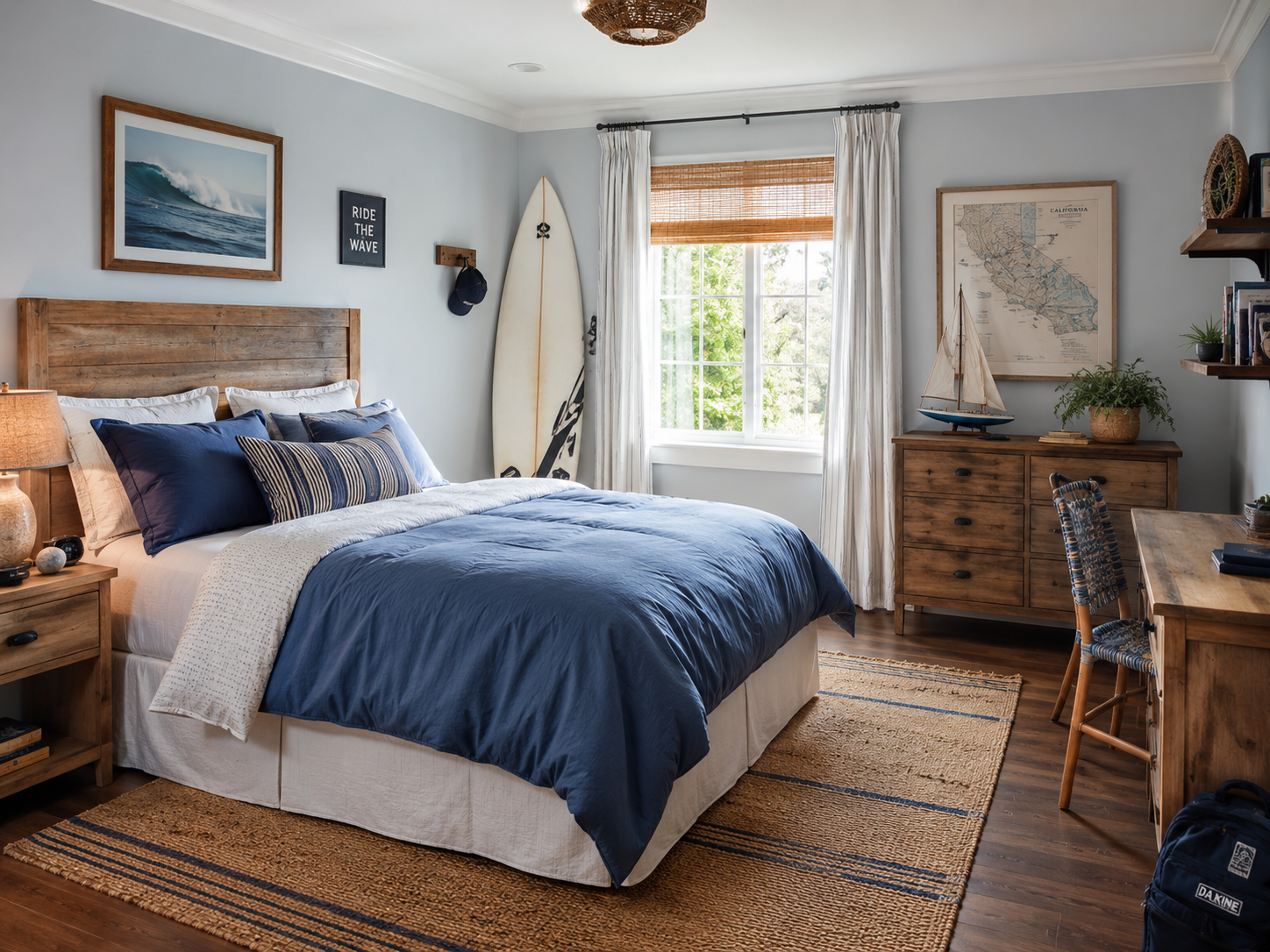 Boy's Coastal Bedroom