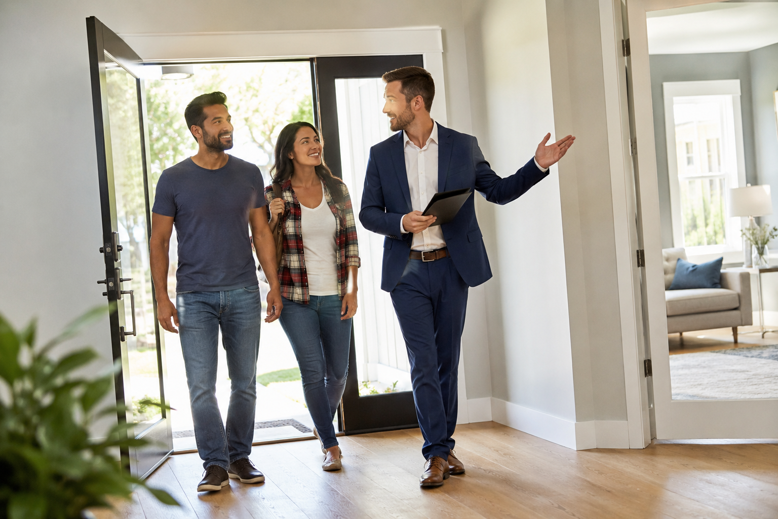 Home Buyers Touring Homes