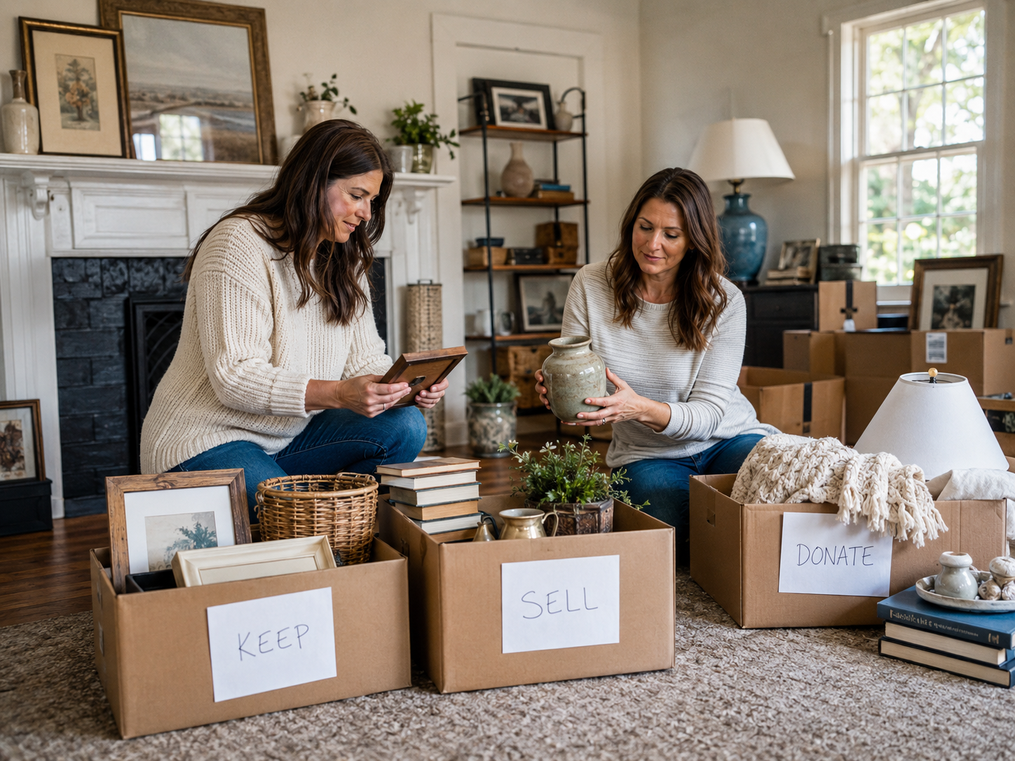 Sorting and Decluttering